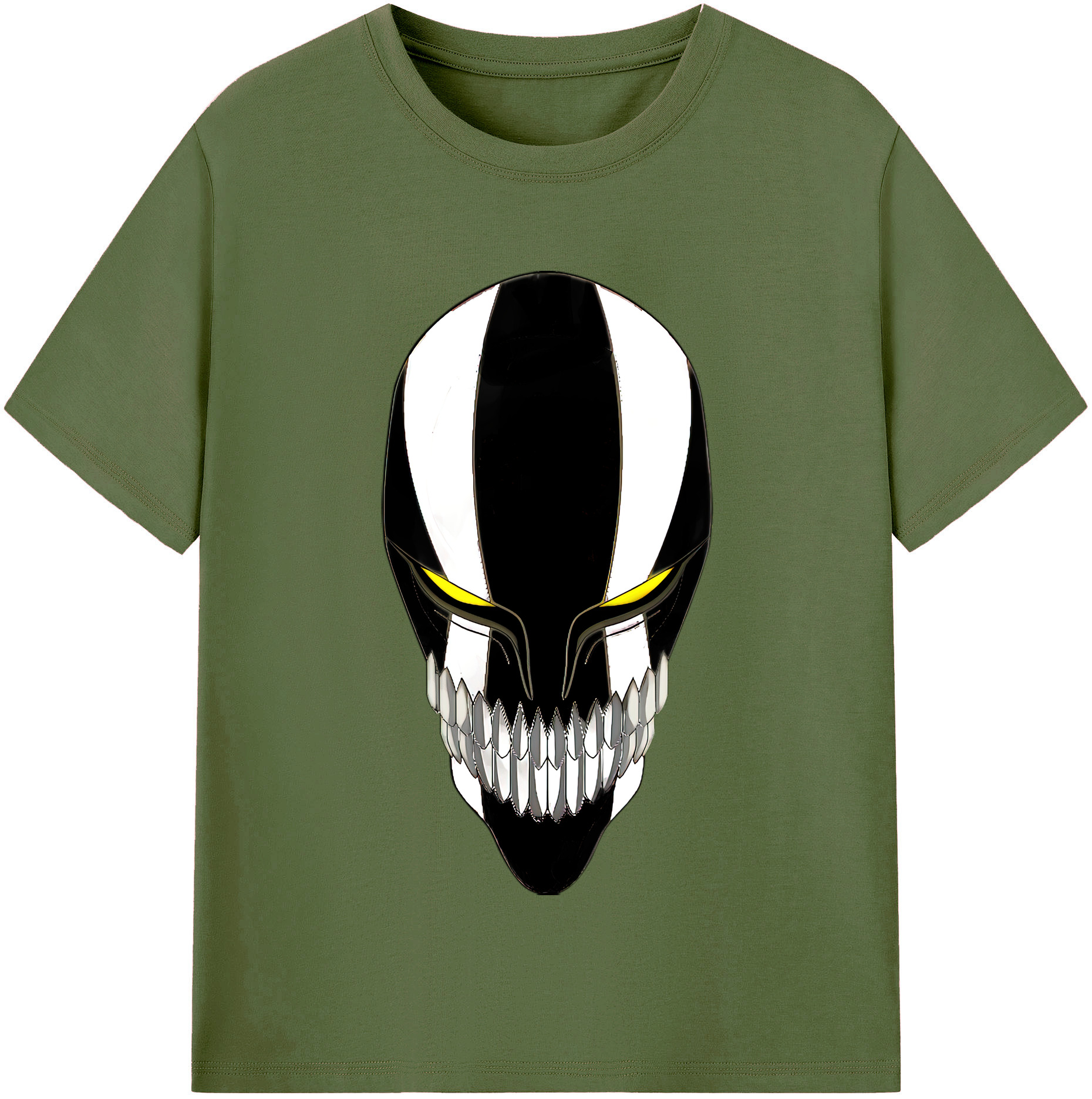 （画像用） ブリーチ 黒崎一護（くろさき いちご）BLEACH Kurosaki Ichigo 綿100％半袖Tシャツ（フロントプリント）